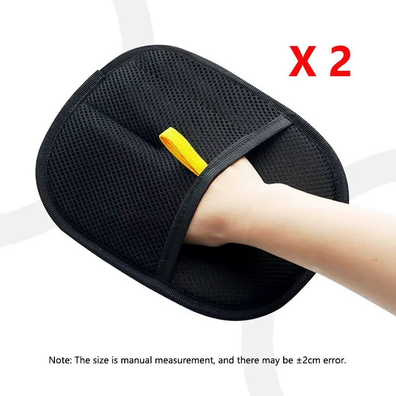 Pet Hair Removal Tools Reusable Gloves Pet Double Sided Beauty Gloves Carpet Removal Pet Fur Hair Pet Supplies Sofa Carpet Home