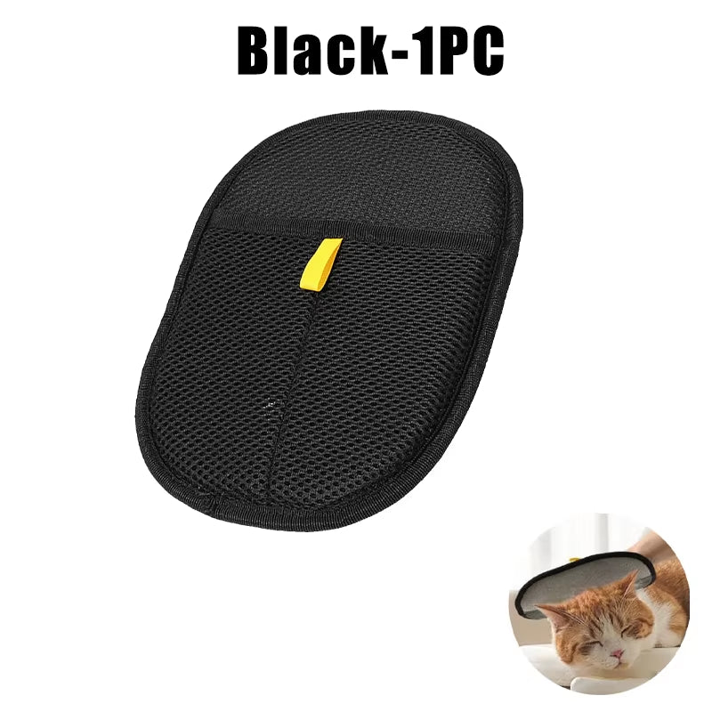 Reusable Static Pet Hair Removing Glove Efficient Cat Dog Fur Collector for Furniture Carpet Clothes Couch Car Seat Grooming