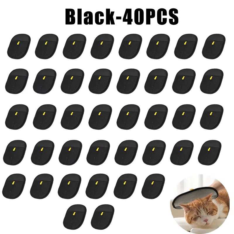 Reusable Static Pet Hair Removing Glove Efficient Cat Dog Fur Collector for Furniture Carpet Clothes Couch Car Seat Grooming