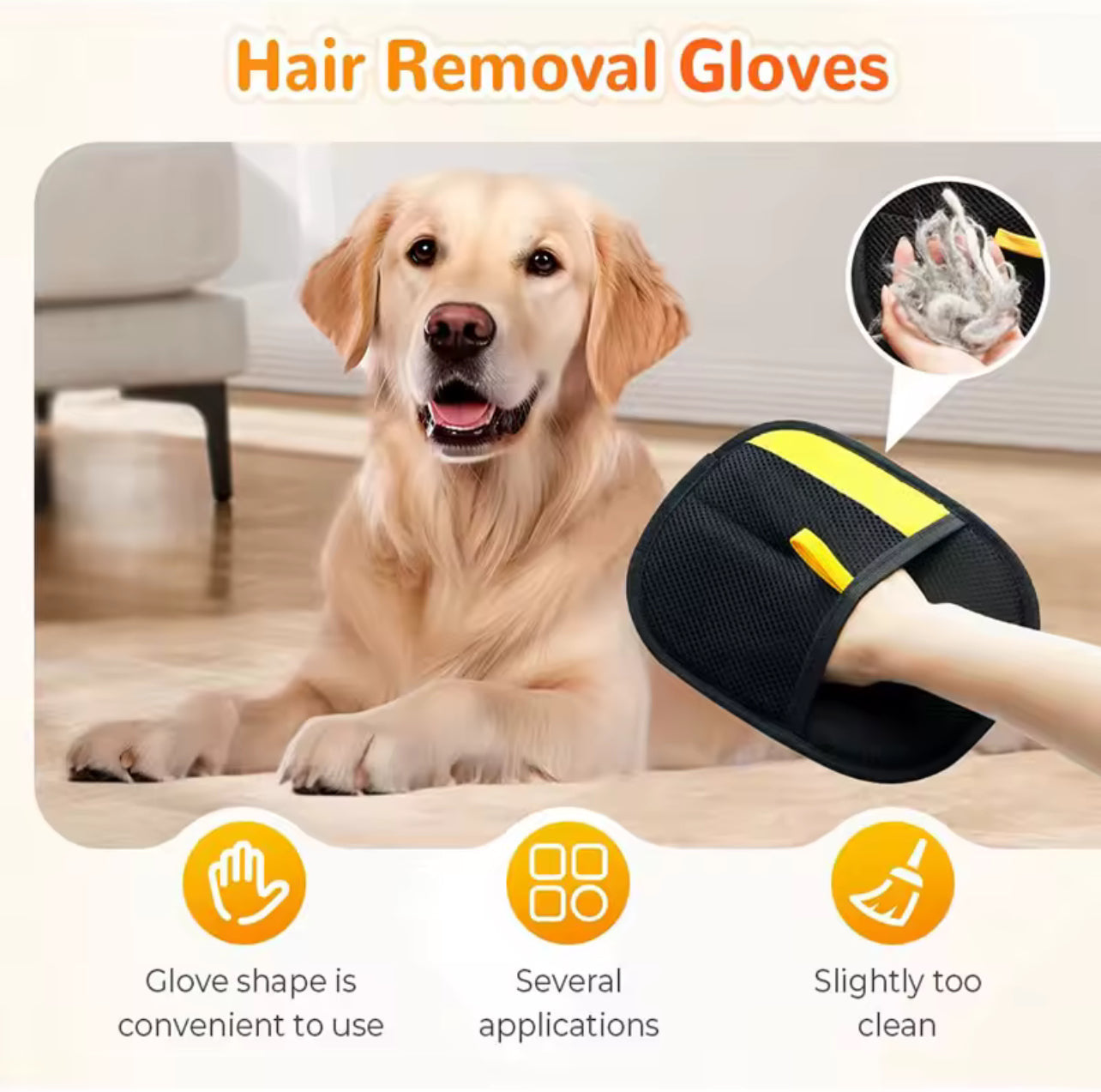 FurHero Pet Hair Glove